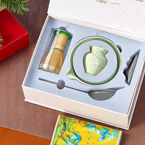 Matcha Whisk Set 8Pcs – BeSoothe Premium Japanese Tea Ceremony Kit, 8 Pcs with S